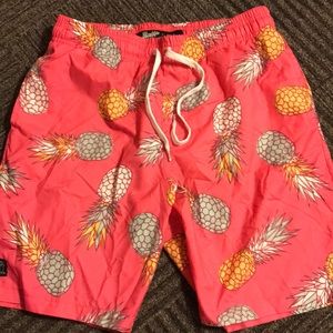 Pink and Pineapple Bathing Suit